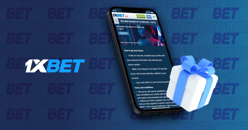 1xbet register with bonus