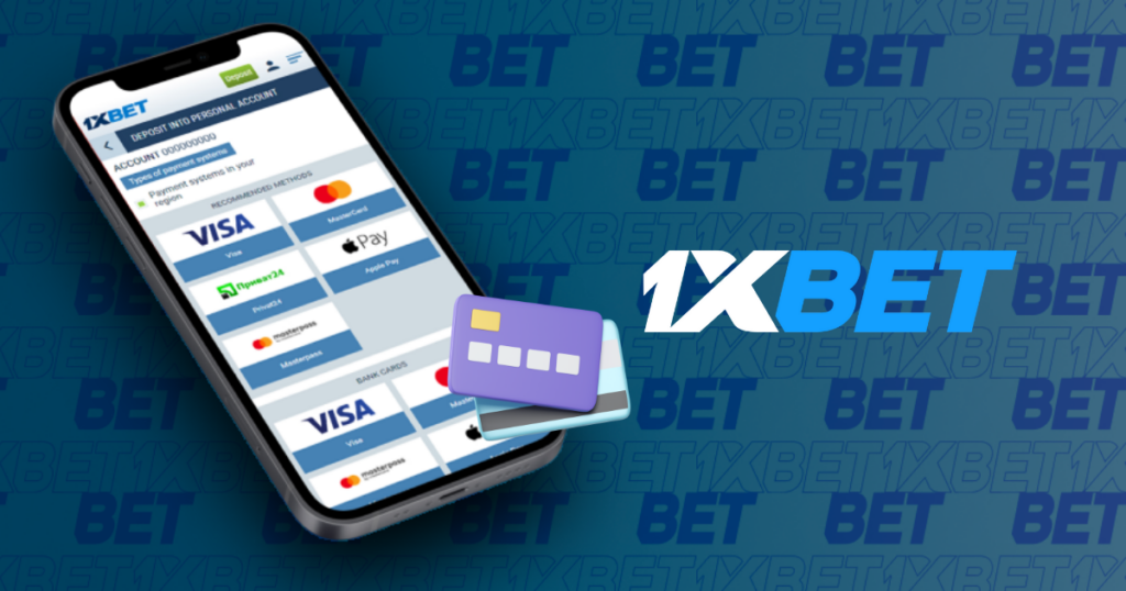 1xbet deposit options