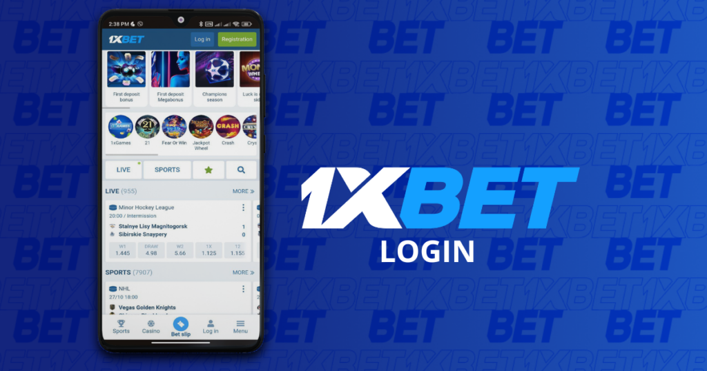 1xbet login india