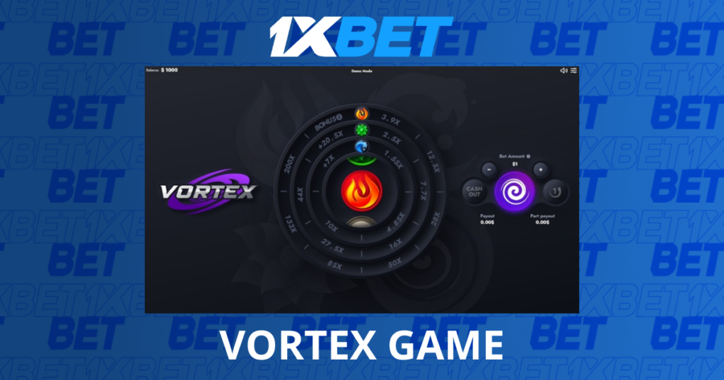 1xbet Vortex Game