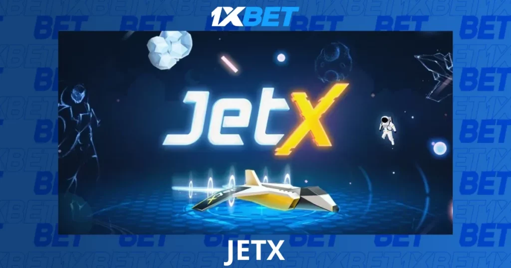 JetX instant betting game at 1xBet Online Casino in India