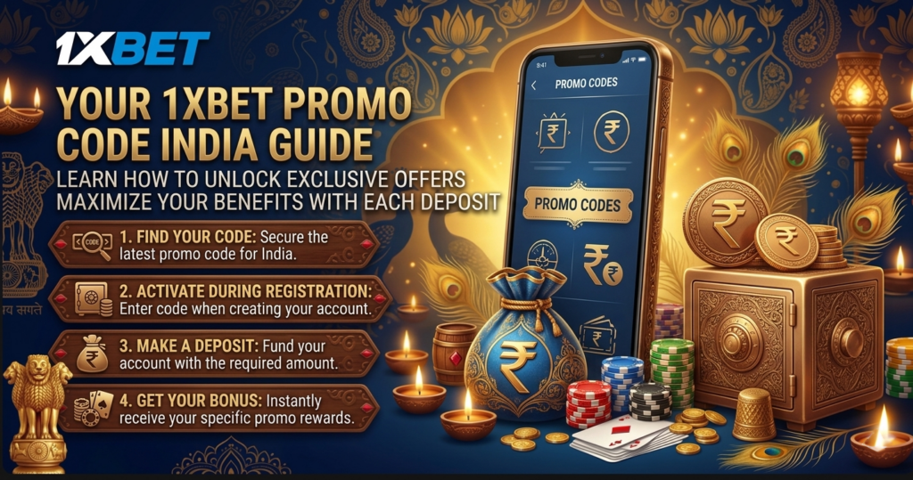 1xBet promo code in India
