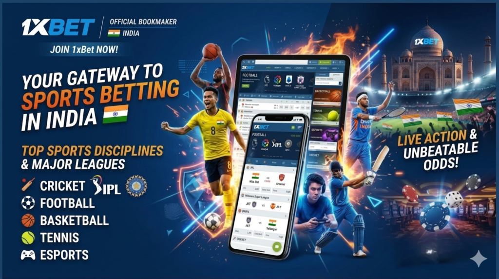 1xBet Sports betting India