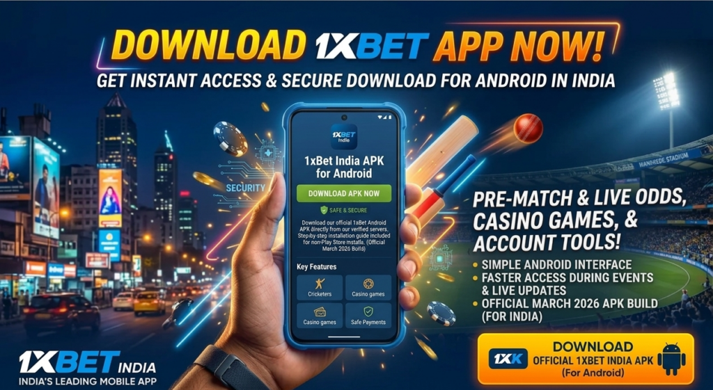 Download 1xBet APK for Android in India